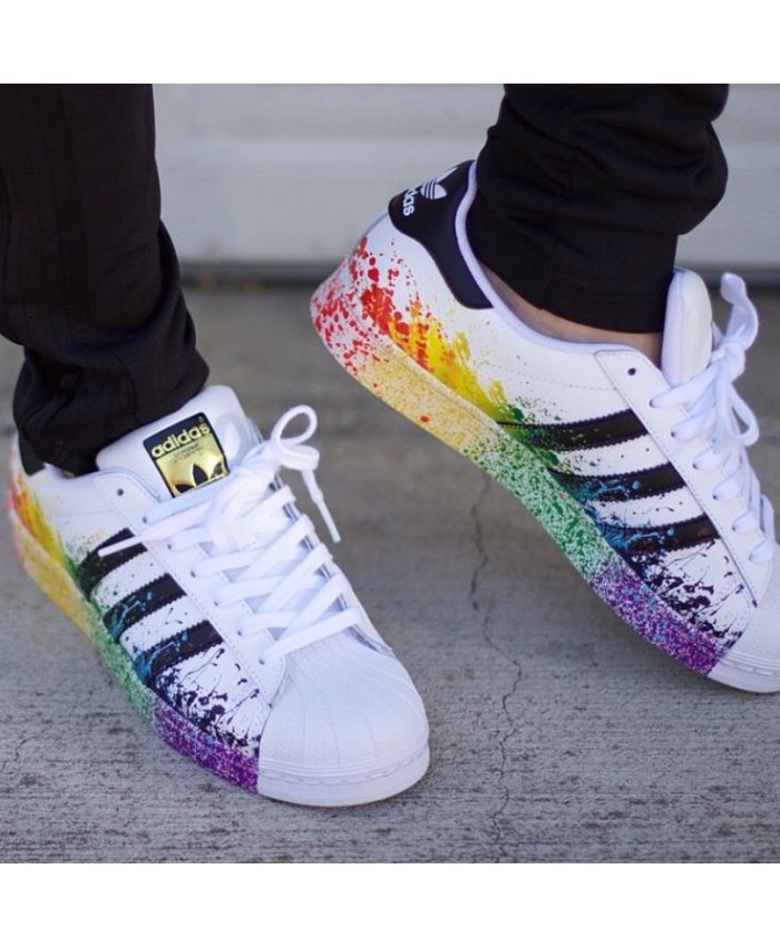 adidas superstar rainbow